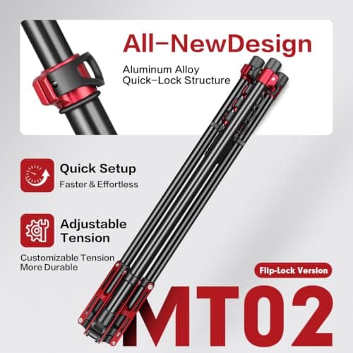 FreeSea Photography Light Stand 8.5ft Adjustable Aluminum Portable Tripod — view 2