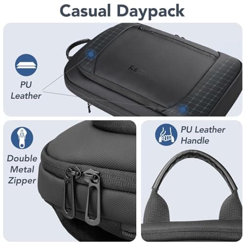 HEROIC KNIGHT Laptop Backpack, Slim Business Travel Rucksack 15.6 Inch — view 5