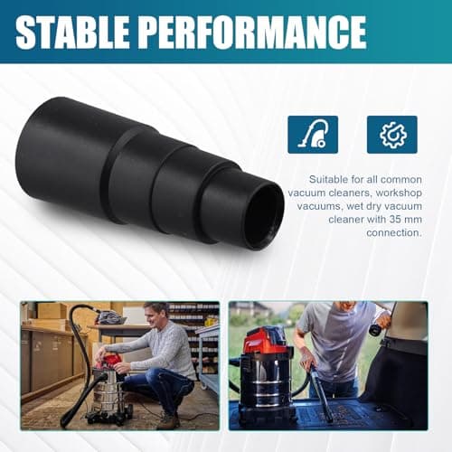 Xuzxinze Universal Dust Extraction Hose Adaptor for 35 mm Vacuum Connection — view 2