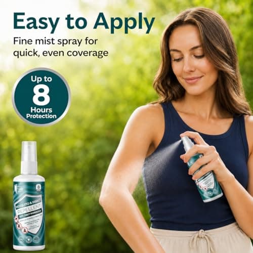 50% DEET Insect Repellent Spray - Maximum Strength, 8-Hour Protection, Repels Mosquitoes, Midges, Ticks, Ideal for Tropical Destinations, with Added Phrethrins — view 5