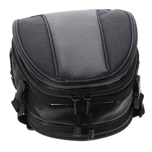 GANAZONO Waterproof Motorcycle Saddle Bag with Breathable Oxford Cloth and Multiple Compartments for Rear Seat Storage 160