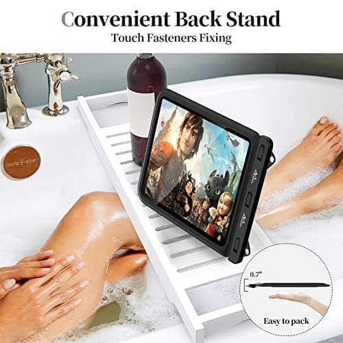 MoKo Waterproof Tablet Case with Foldable Stand, up to 12 Inches — view 3