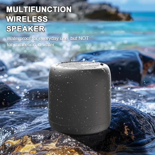 OrcoW Bluetooth Speaker - Portable Wireless Speaker with HD Stereo HiFi Bass, IPX4 Waterproof, 24 Hour Playtime, 1200mAh Battery, for Outdoor, Sport, Home, Travel — view 6