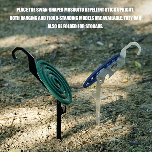 Limtula Portable Stainless Steel Hook Mosquitoes Repellents Holder Bottle Opener and Foldable Ground Peg Mosquitoes Coil Holder Measuring Scale Multifunctional Bottle Opener — view 2