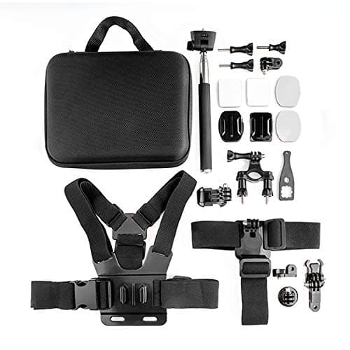 Ideal World Action Camera Mega Accessory Kit - With Hard Shell Case — view 2