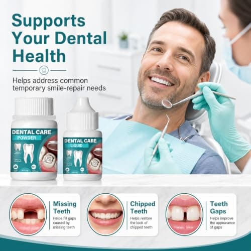 Temporary Tooth Filling Repair Kit, Emergency Home Tooth Repair Kit — view 4