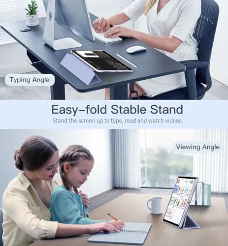 TiMOVO Case for iPad Air 11 inch M4/M3/M2, Air 5th/4th Gen 10.9", Lavender — view 5