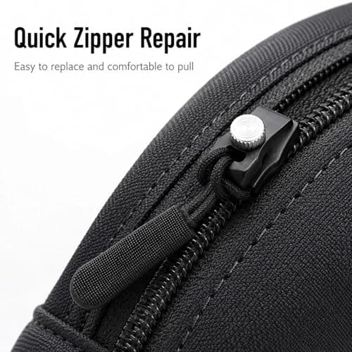WVGSXBO 9Pcs Zipper Repair Kit, 3 Sizes Universal Zip Repair Puller Replacement, Quick Install Detachable Zip Heads No Sewing for Jackets Luggage Bags Trousers Outdoor Gear — view 6