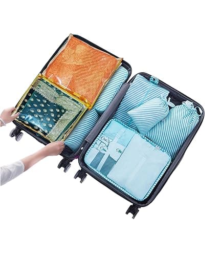FLY LYF Plastic Single Saree Covers With Zip Transparent Suit Cover Packing Bags(Pack Of 24)(Pack Of 18)(Pack Of 12)(Pack Of 6)Saree Organizer For Wardrobe Travel Clothes Storage(12),43 Cm,37 cm — view 5