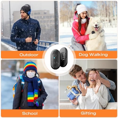 Lepwings Rechargeable Hand Warmers 2 Pack, 6000mAh Battery Long Lasting, 3 Levels Heating Electric Pocket Hand Warmer, Winter Gift for Men and Women, Ideal for Golf Hunting Hiking Outdoor Activities — view 6