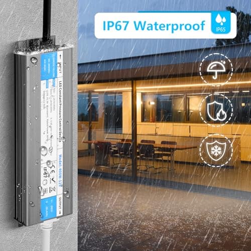 SUCIKORIO LED Driver 240V to 12V 12W Transformer Waterproof IP67 Outdoor — view 2