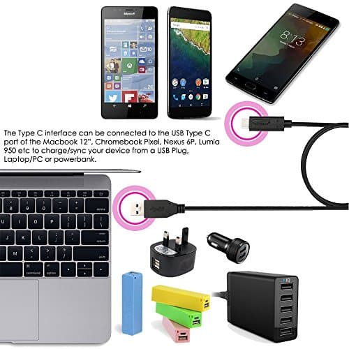 TECHGEAR USB 3.1 Type C, Data Sync & Fast Charging Cable Lead (30cm) Compatible with Xiaomi 15/14/13/12/11/10 Pro, Redmi Note 14/13/12/10/9, Poco F7/F6/F5/X7/X6/X5/M7/M6/M5 Redmi Pad etc (upto 10Gbps) — view 2