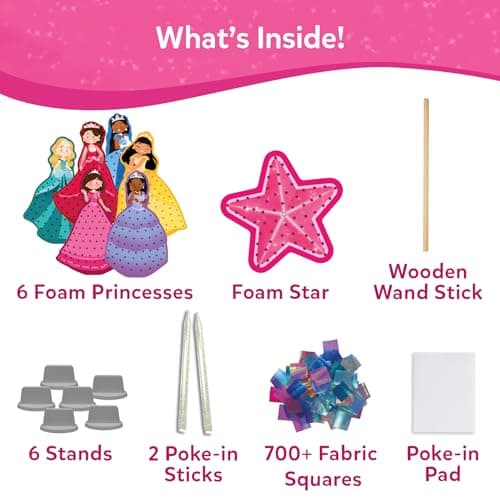 Skillmatics Poke-in Art – Magical Princesses, DIY Craft Kit, Gifts for Kids — view 3