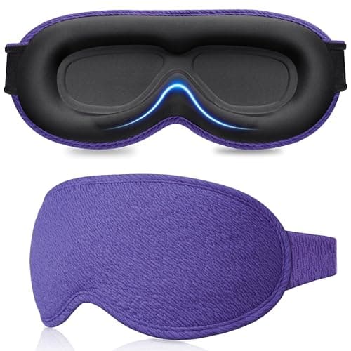 Gritin 100% Blackout Sleep Masks for Women & Men - Zero Eye Pressure Mask