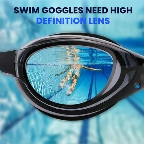 AMERITINS® Swimming Goggles Pack of 2, Anti-Fog Goggles Swimming Adults, Anti-Leak UV Protection Crystal Clear Vision with Free Protection Case, Nose Clips & Earplus Suitable for Adults & Kids — view 6
