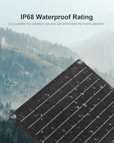 ELECAENTA 15W ETFE Solar Panel Charger 2 Ports (USB-A/USB-C), 450g — view 5