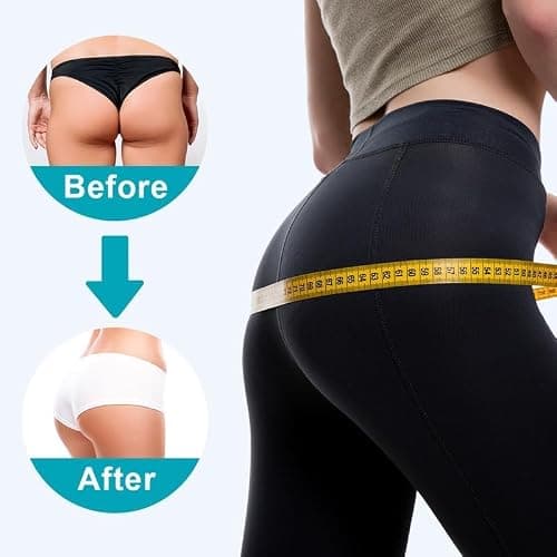 Flintronic Exercise Resistance Bands, 4 Pack Resistance Bands Set, TPE Elastic Bands with 4 Resistance Levels, 2M Workout Resistance Bands for Women and Men Strength Training, Yoga, Pilates — view 6