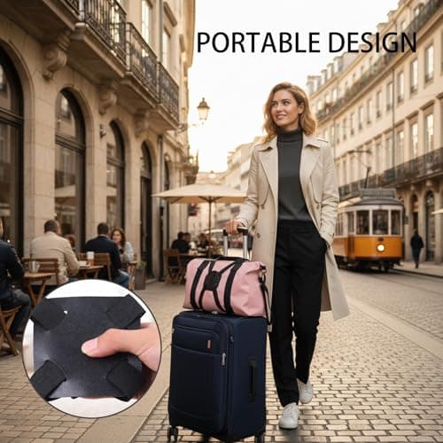 3 Pcs Luggage Connector Straps for Suitcases, Adjustable Luggage Straps for Travel, Can Hold Multiple Bags for a Seamless Travel Experience — view 2