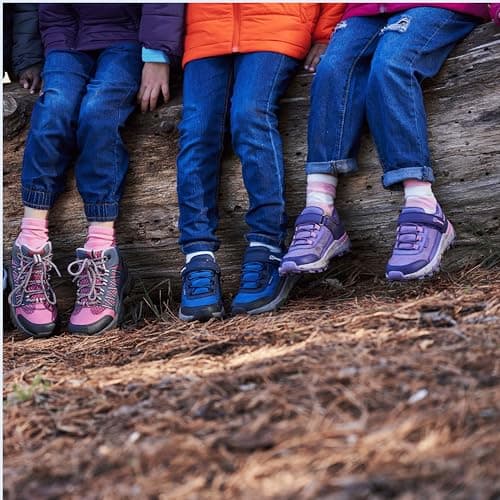 Berghaus Kids’ Galactic Low Walking Shoe with High Traction Sole, Waterproof, Breathable, Lightweight (Black, UK Footwear Size System, Big Kid, Numeric, Medium, 5) — view 5