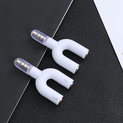 PartyKindom 2pcs 3.5mm Audio Signal Adapter for Input and Output — view 5