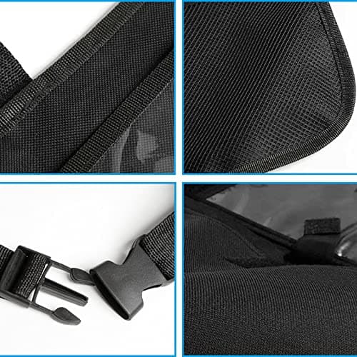 Car Seat Organiser, Car Seat Storage with 10" iPad Tablet Holder, 10 Pockets — view 3