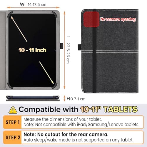 Universal Case for Gleeso Tablet 10 Inch/MUISOO/Hakaug/RebotAi/PLOYER — view 2