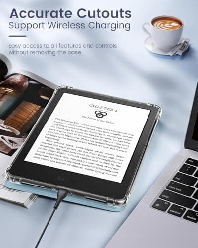 MoKo Case for 6" Kindle Basic 11th Generation (2024/2022), Sky Blue — view 6