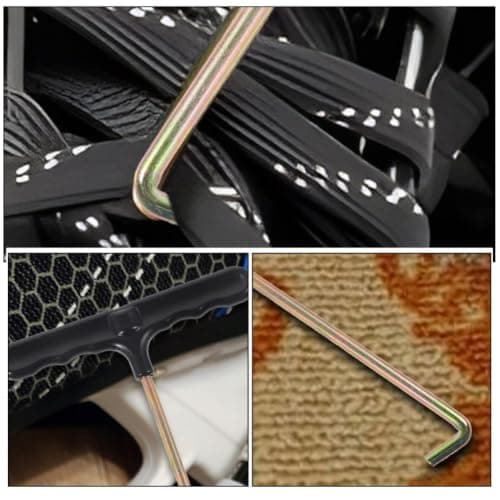 VICASKY Trampoline with Iron Plastic and Installation Material Sturdy 4pcs Portable Spring Hook Tool for Easy Multi-functional Spring Puller Suitable for Outdoor — view 3