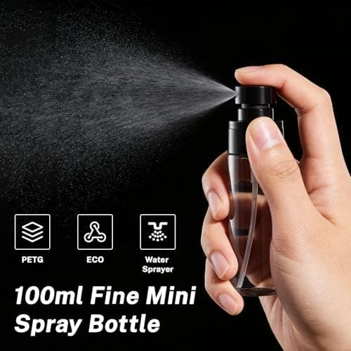 100ml Travel Spray Bottle 2 Pack Fine Mist Travel Aftershave Dispenser — view 3