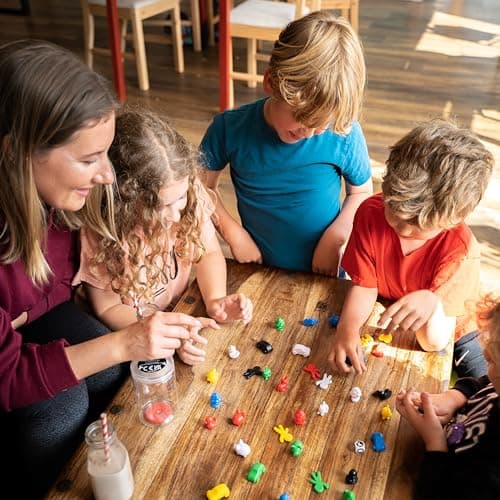 Ideal Grabolo: Find the match and grab it fast reaction game Quick play family game For 3-6 Players Ages 4+, Multicolor — view 4