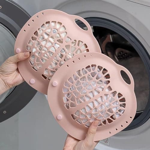 Silicone Bra Wash Bag 3D Lingerie Laundry Ball Delicate Underwear Protector Anti Mesh Reusable Silicone Garment Bag Travel Washing Pouch For Bras Safe Pink Purple Grey Blue(Blue) — view 4