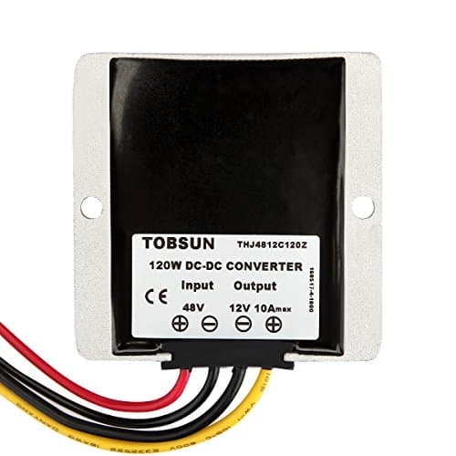 HOMELYLIFE DC Voltage Regulator Buck Converter DC 48V to 12V 10A 120W Reducer Power Converter Waterproof Module Transformer for Golf Cart — view 3