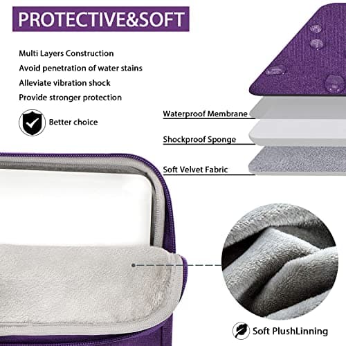 Voova 17-17.3 inch Laptop Shoulder Bag MacBook Sleeve, Computer Bags — view 3