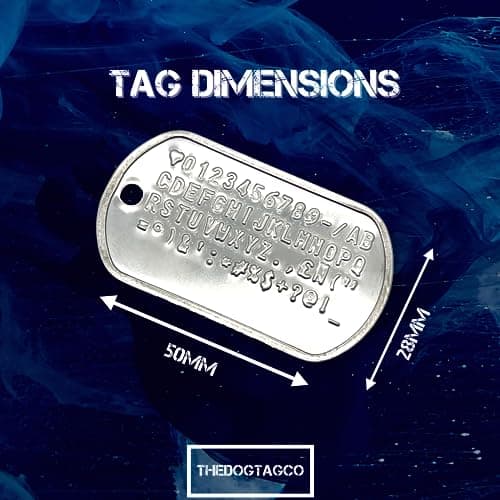 Military Dog Tag Stainless Steel Single Keychain, Emergency, Luggage Tag Set (Camouflage Green) — view 5