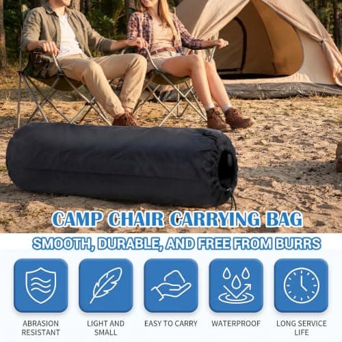 Chsoejuf 2PCS 1m Large Camp Chair Bag Replacement Portable Camping Folding — view 6