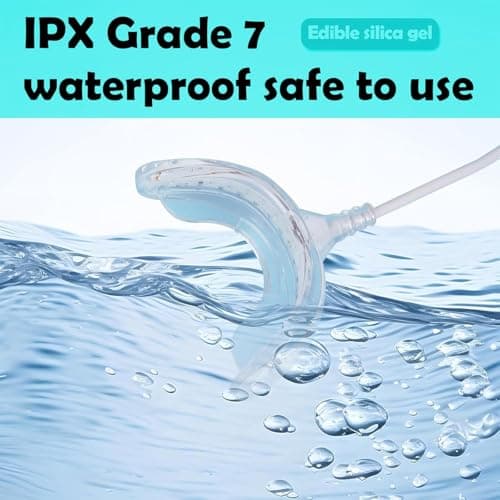 Oral Care Device for Gums – 16 LED Gum Comfort Support, Light Oral Hygiene Tool with USB/USB-C/iPhone/Android Adapters, No Batteries Needed, Soft Silicone Mouth Tray for Daily Use — view 5