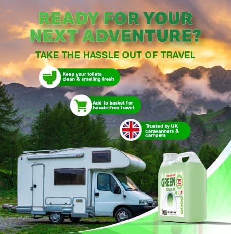Green Eco 2in1 Caravan, Motorhome Chemical Toilet Fluid 1L – 25 Treatments — view 6