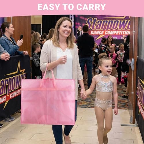 Dance Costume Bag, 40 inch Hanging Garment Bags, 5 Zipper Pockets — view 4