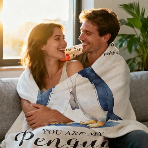 twirush Gift for Her, Anniversary Blanket 150 * 130cm, Romantic Birthday Gifts for Women/Men, Wedding Gift for Wife/Husband/Couple/Girlfriend/Boyfriend — view 5