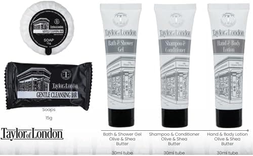 Taylor of London 50x30ml Mini Shower Gel Travel size, Travel Essentials — view 4