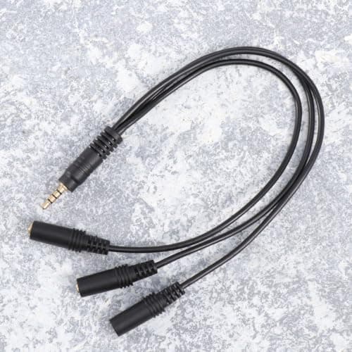 Healeved MM Audio Splitter Cable for Headphones and Mobile Devices — view 5