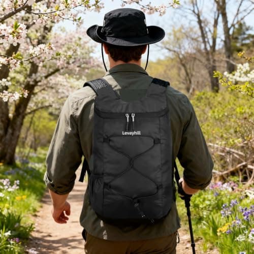 levayhill 16L Small Lightweight Foldable Backpack Sun Hats Travel Set — view 5