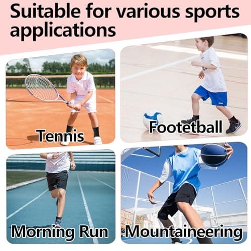 2Pairs Kids Ankle Support Brace Compression Socks Elastic Breathable — view 6
