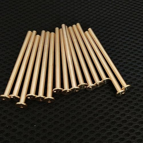 TEAMWILL 10PCS Brass Golf Tip Plug Weight Fit for .335 .350 .370 Graphite Wood Shaft 10g — view 4