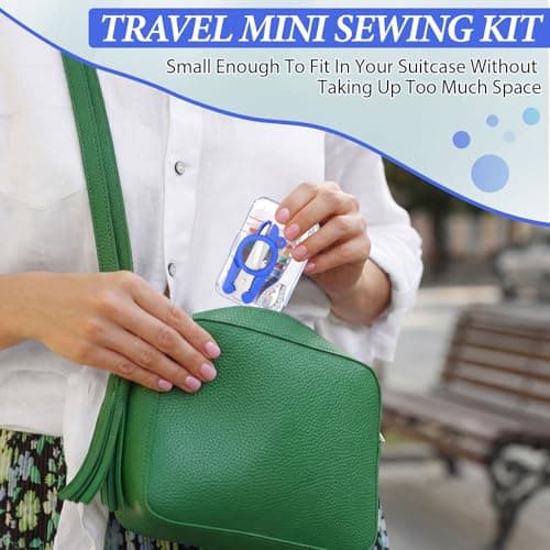 Knitgrip 15 Boxes Mini Sewing Kit Travel Size Pre Threaded Needle Emergency — view 6