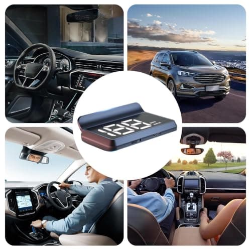 Car Heads up Display with Digital Odometer and HUD Projection Function — view 6