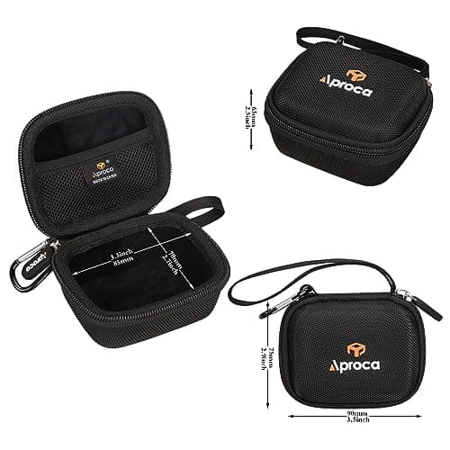 Aproca Portable Hard Storage Case, for Black Diamond Equipment Spot 400 / Storm 400 / Spot 400-R/Storm 500-R Headlamp, Black, Travel — view 6