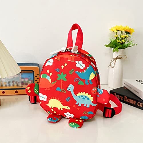 Dinosaur Print Toddler Backpack Kids Rucksack Little Children Preschool Shoulder Bag Cute Baby Daypack For Boys Girls, Lightweight Small Nursery Bookbag For Toddlers Outdoor Activities — view 3