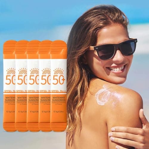 Mini Sunscreen SPF 50+ 24 Pack, Travel Size Sunscreen for Face & Body, Waterproof & Non-Greasy, No White Cast, Lightweight UV Protection for Daily Use, 8g Each — view 6