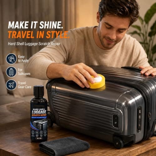 Hard Shell Luggage Scratch Repair Cream, Hard Shell Luggage Polish (1PC) — view 2